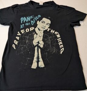 Panic! At The Disco Pray For The Wicked  2018 Concert Tee Double-sided  Small